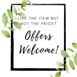 REASONABLE OFFERS ENCOURAGED & WELCOMED!!!!